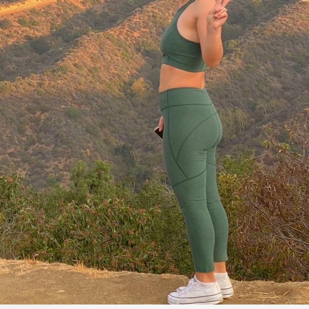 Women's Outdoor Voices Green Active Set